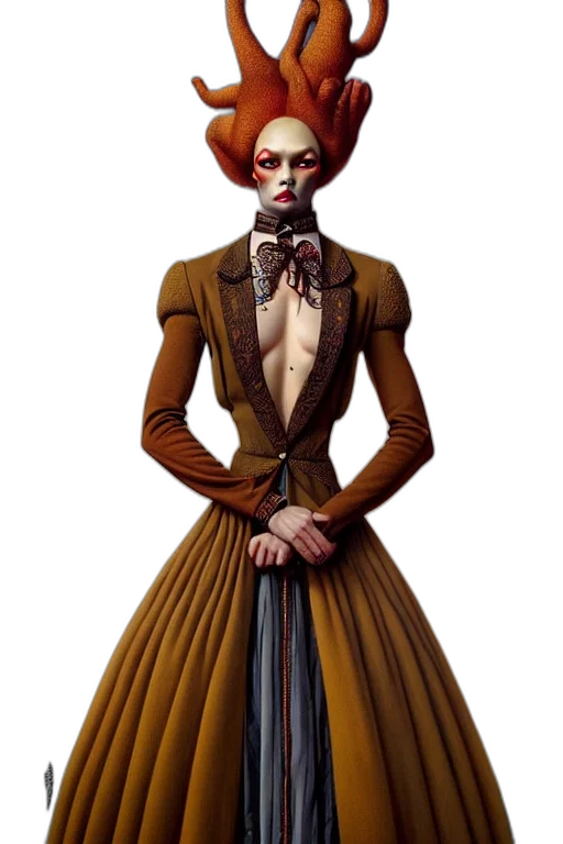 dress, staff, mask, jacket transparent PNG cut-out