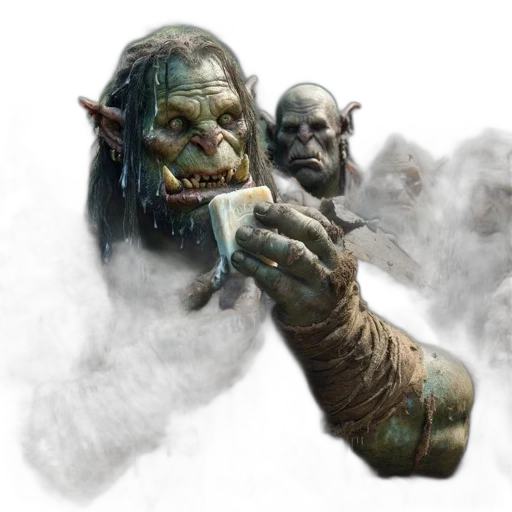 creature, face, mask, concept art transparent PNG cut-out