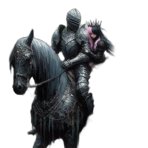 dragon, sword, mask, creature transparent PNG cut-out