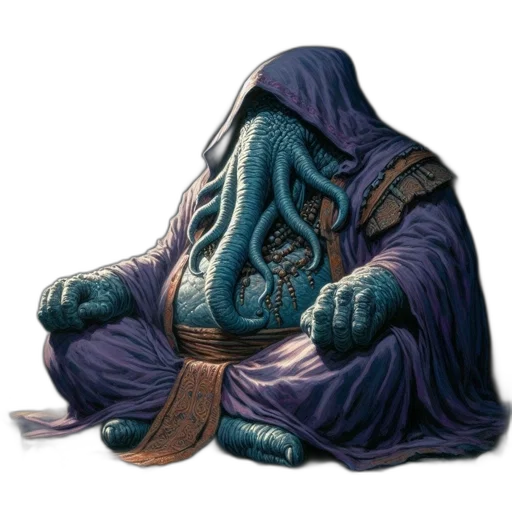 creature, mask, jacket, concept art transparent PNG cut-out