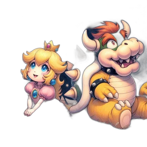 crown, concept art, watercolor, pixel art transparent PNG cut-out