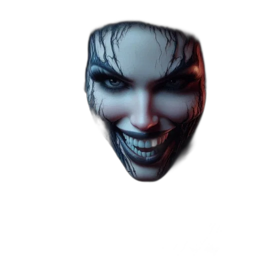 mask, face, creature, weapon transparent PNG cut-out