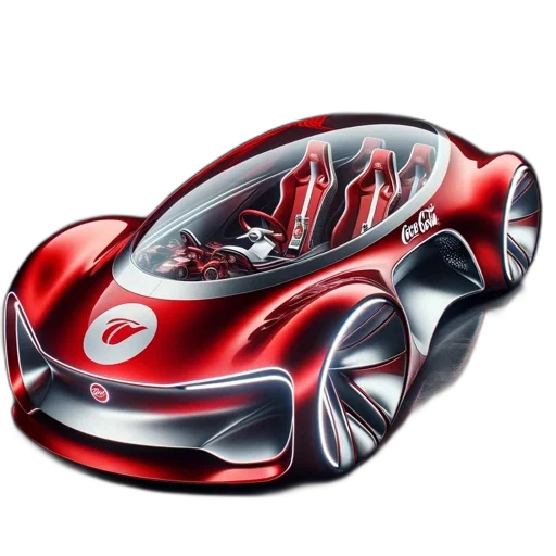 car, 3d render, concept art, photorealistic transparent PNG cut-out