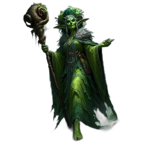 staff, creature, fantasy art, concept art transparent PNG cut-out