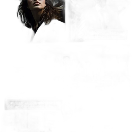 face, hair, creature, sword transparent PNG cut-out
