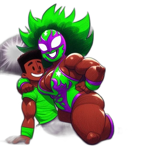 weapon, creature, mask, staff transparent PNG cut-out