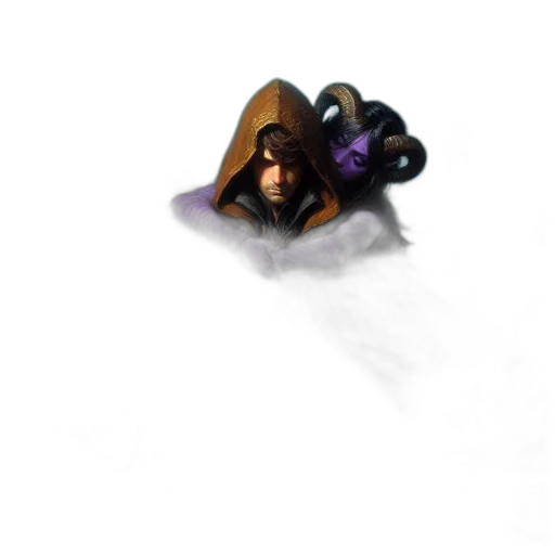 mask, staff, weapon, creature transparent PNG cut-out