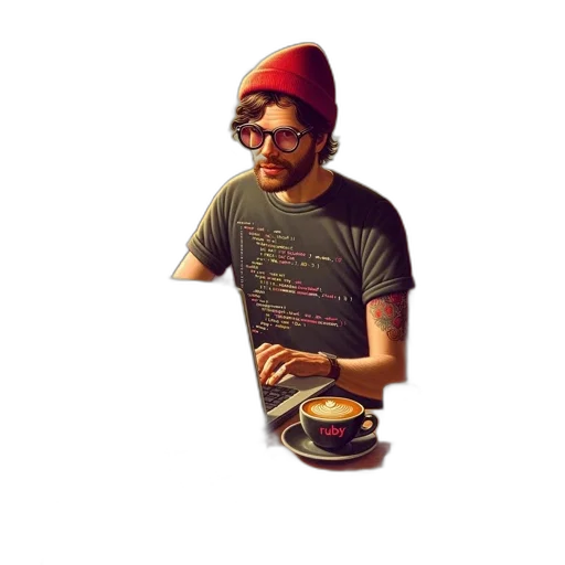 hat, staff, jacket, food transparent PNG cut-out