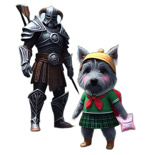 animal, staff, robot, concept art transparent PNG cut-out