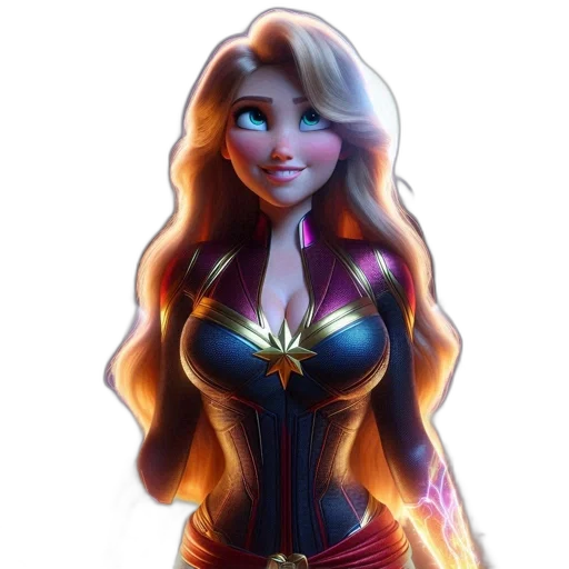 dress, fantasy art, comic book art, concept art transparent PNG cut-out