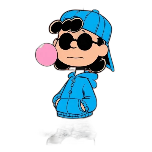 jacket, hat, umbrella, staff transparent PNG cut-out