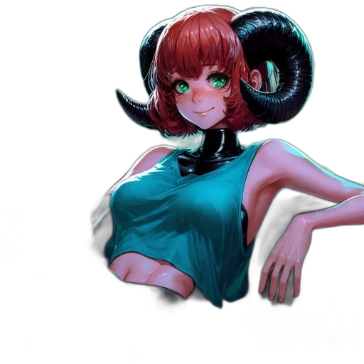 creature, dragon, mask, staff transparent PNG cut-out