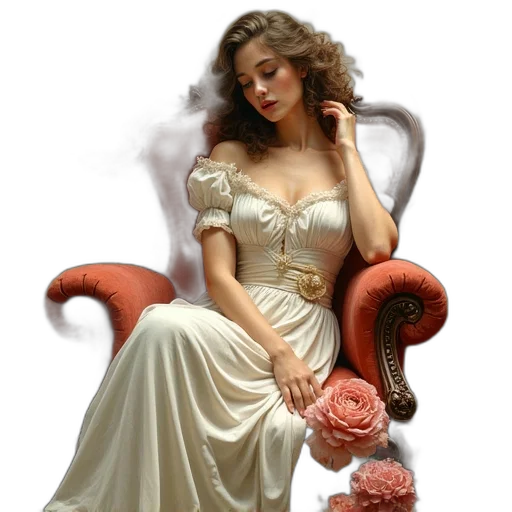 dress, jewelry, crown, furniture transparent PNG cut-out