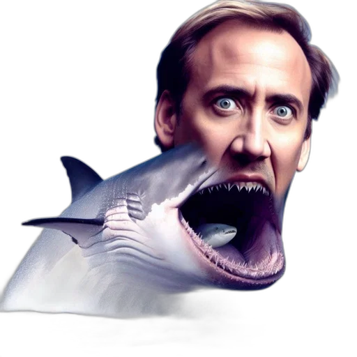 creature, animal, face, photorealistic transparent PNG cut-out