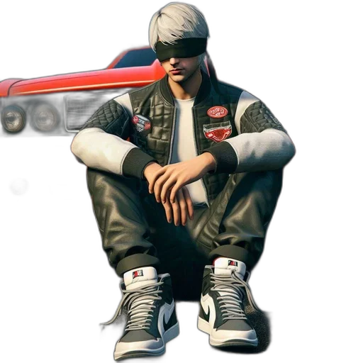 jacket, weapon, hat, staff transparent PNG cut-out