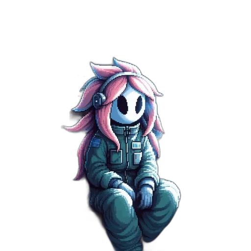 jacket, mask, creature, robot transparent PNG cut-out