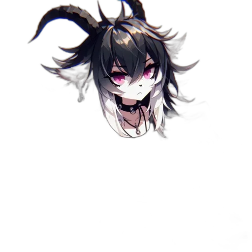 mask, hair, creature, face transparent PNG cut-out