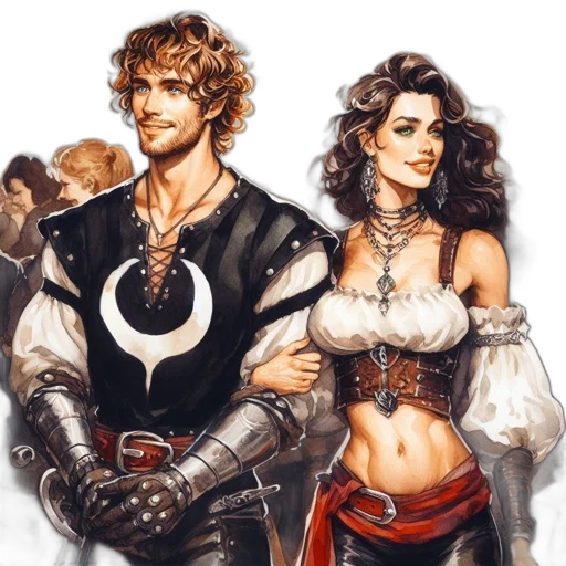 sword, fantasy art, concept art, comic book art transparent PNG cut-out