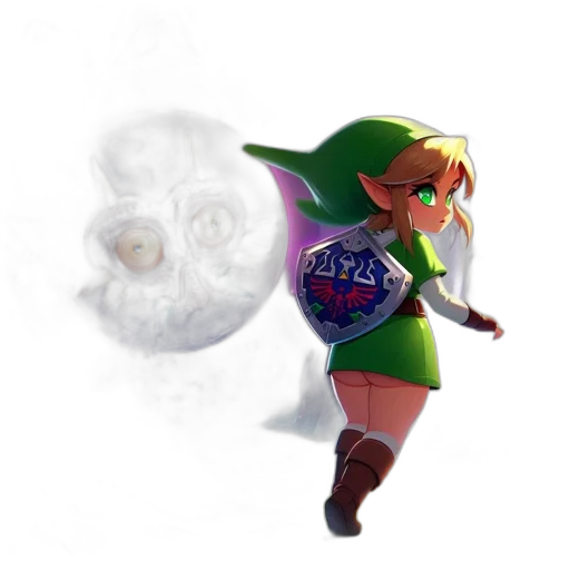 staff, weapon, mask, creature transparent PNG cut-out