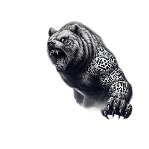 animal, jewelry, staff, 3d render transparent PNG cut-out