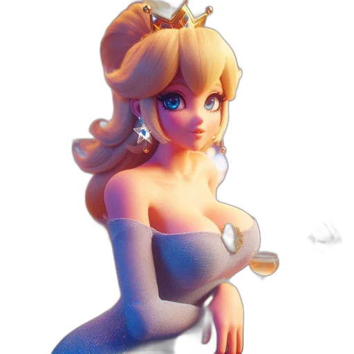 dress, crown, concept art, fantasy art transparent PNG cut-out