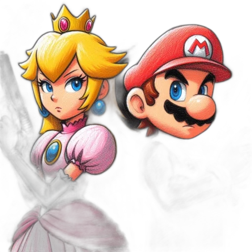 crown, dress, concept art, 3d render transparent PNG cut-out