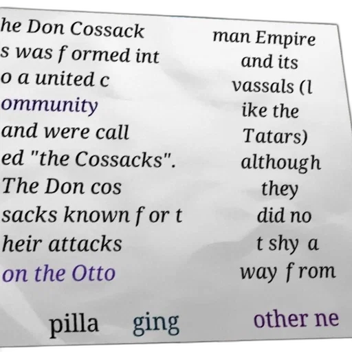 don, cossack, formed, into transparent PNG cut-out