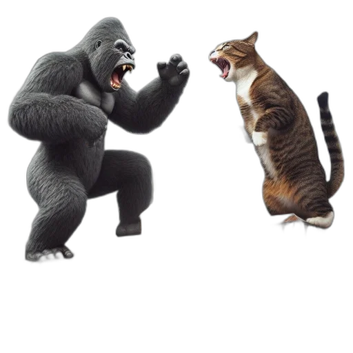 animal, creature, concept art, 3d render transparent PNG cut-out
