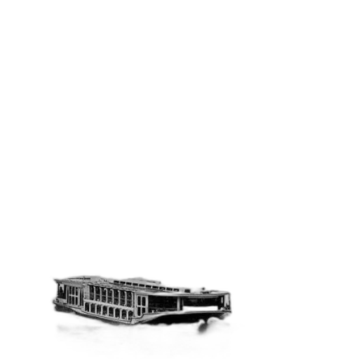 building, car, staff, crown transparent PNG cut-out