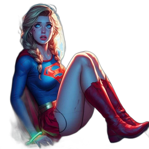 comic book art, concept art, cartoon, fantasy art transparent PNG cut-out
