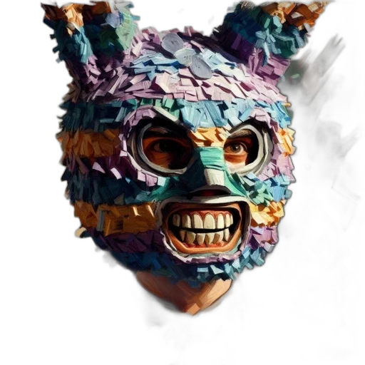 mask, face, creature, animal transparent PNG cut-out