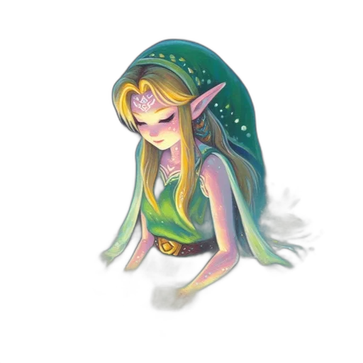 creature, dress, dragon, crown transparent PNG cut-out
