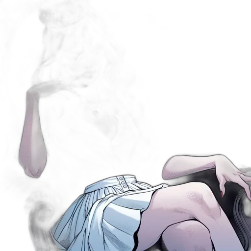 dress, comic book art, concept art, photorealistic transparent PNG cut-out