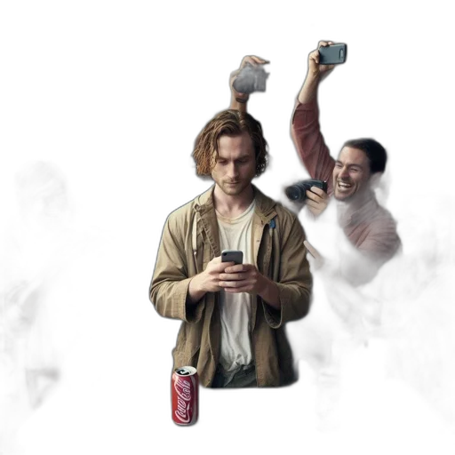 bottle, jacket, weapon, concept art transparent PNG cut-out