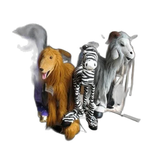 animal, 3d render, concept art, stuffed transparent PNG cut-out
