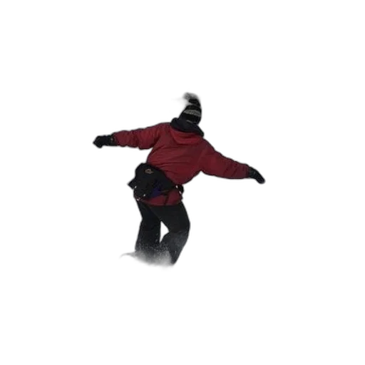 jacket, creature, staff, robot transparent PNG cut-out