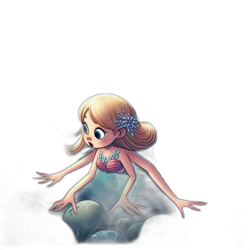 dress, creature, flower, fantasy art transparent PNG cut-out