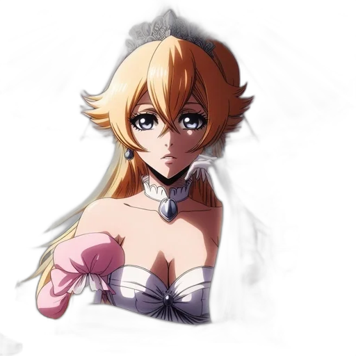 dress, crown, staff, mask transparent PNG cut-out