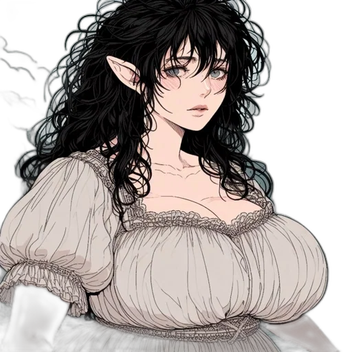 dress, dragon, fantasy art, concept art transparent PNG cut-out