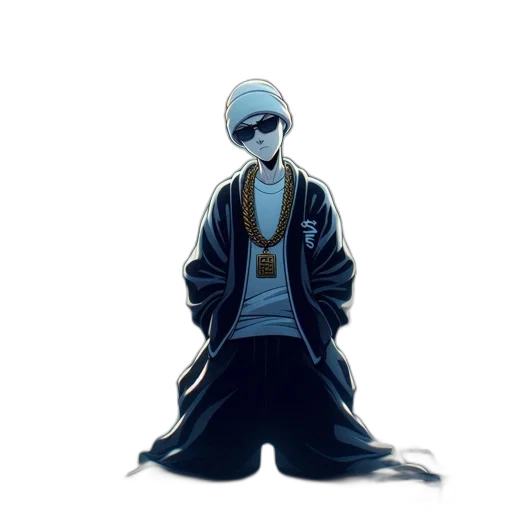 jacket, staff, mask, hat transparent PNG cut-out