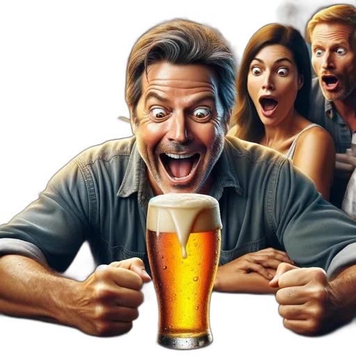 photorealistic, 3d render, bustling, pub transparent PNG cut-out