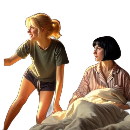 concept art, oil painting, photorealistic, comic book art transparent PNG cut-out