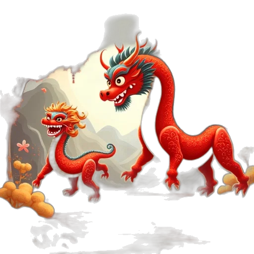 dragon, creature, concept art, fantasy art transparent PNG cut-out