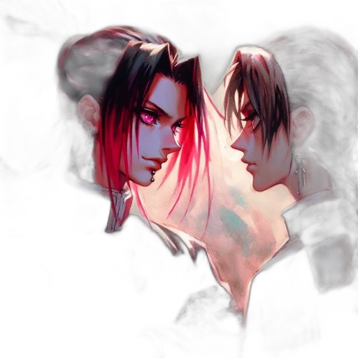 concept art, fantasy art, watercolor, photorealistic transparent PNG cut-out
