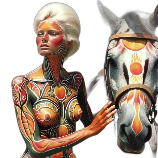 photorealistic, concept art, fantasy art, oil painting transparent PNG cut-out