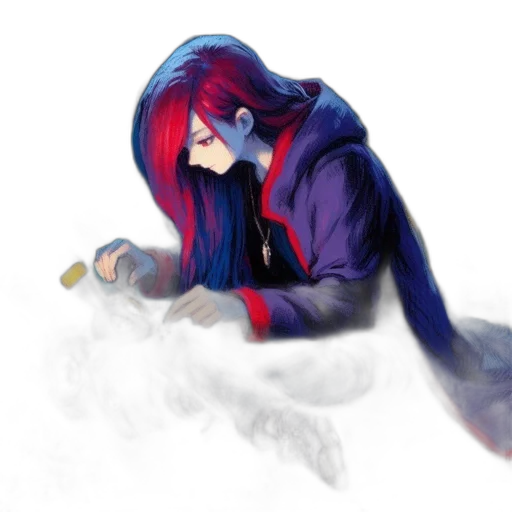 jacket, weapon, concept art, watercolor transparent PNG cut-out
