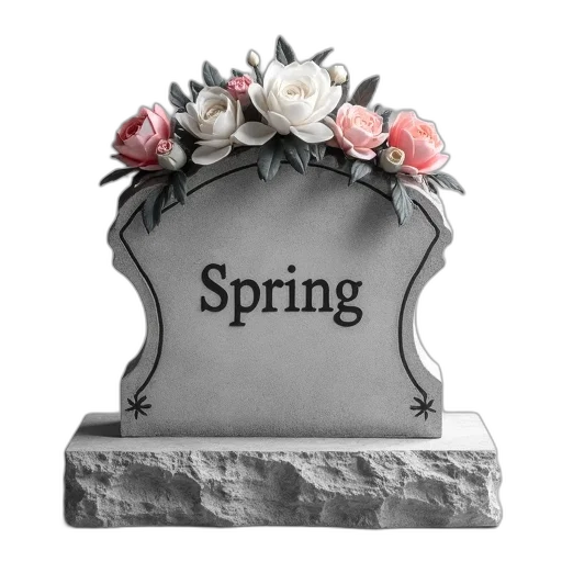 grayscale, image, headstone, name transparent PNG cut-out