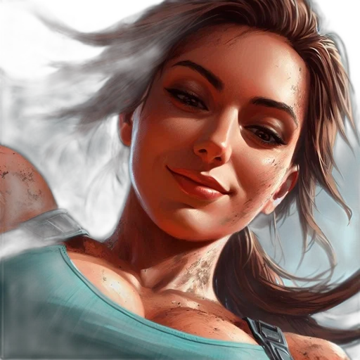 face, photorealistic, fantasy art, comic book art transparent PNG cut-out