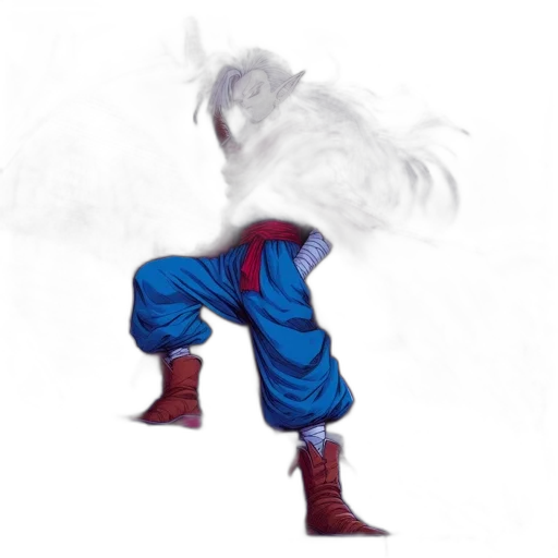 jacket, hair, weapon, mask transparent PNG cut-out
