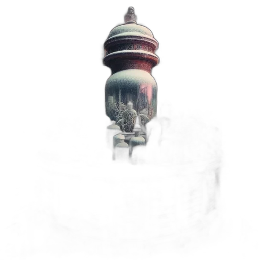 bottle, robot, weapon, building transparent PNG cut-out